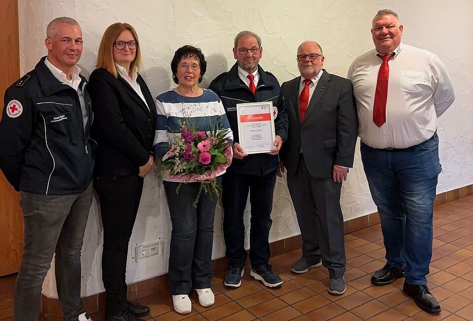 Eine besondere Ehrung für einen langjährig Engagierten